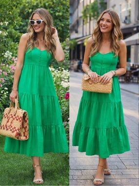 Zara ruffled dress bloggers fav RARE